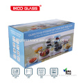 2015 US Hot selling Pyrex Glass Storage set with gift box